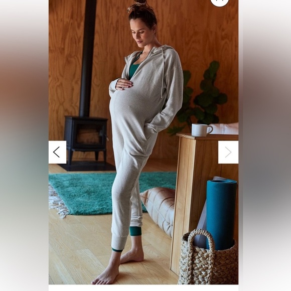 Free People Movement + Hatch Collection Warm Up Jumpsuit – Maternity Medium NWT - Picture 2 of 11